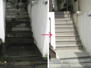 大田区 キタセツ 賃貸 外構 width=