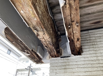 解体調査を行ったところ、腐食は全体に広がっていることがわかりました。