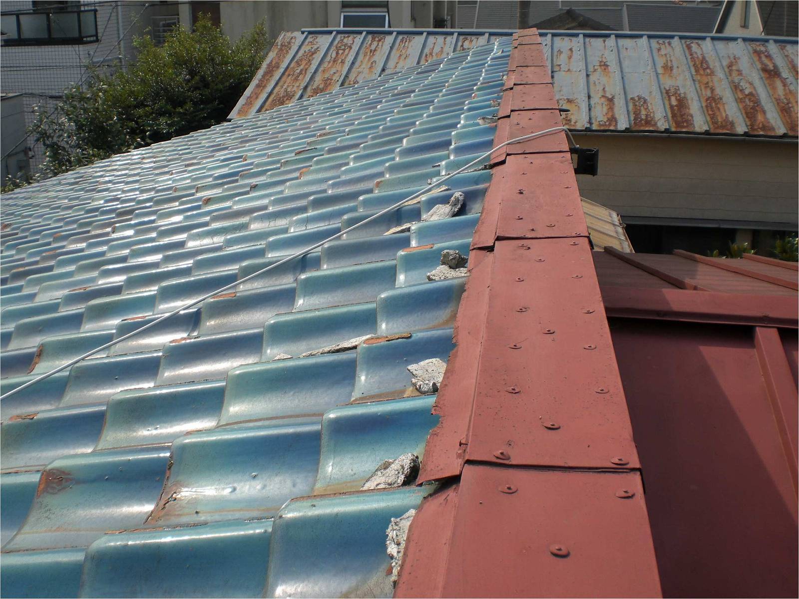 東京都　大田区　Ｍ様邸　全面改装リフォーム　屋根　施工中