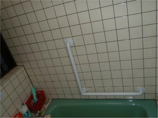 キタセツ　大田区　介護保険を使用した手すり設置工事　完成