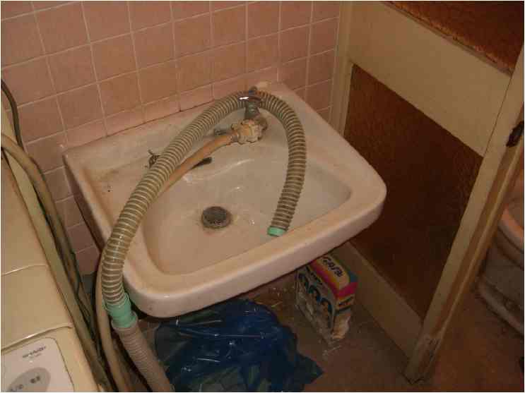 東京都　品川区　Ｎ様邸　洗面所　施工前