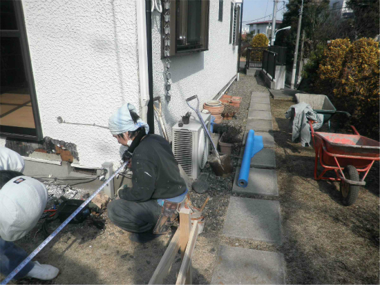 キタセツ　大田区　T様邸　増築工事　施工中