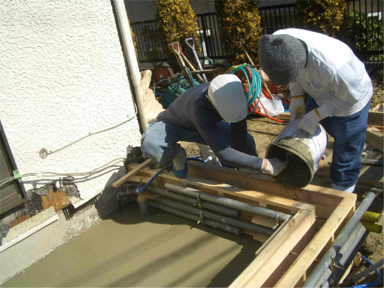 キタセツ　大田区　T様邸　増築工事　施工中