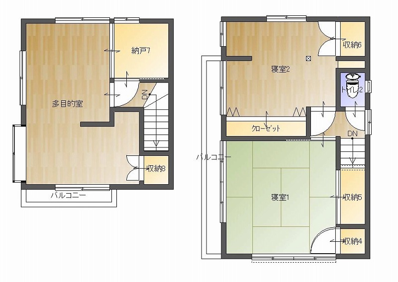 東京都　品川区　Ｋ様邸　全面改装リフォーム　施工後　図面　